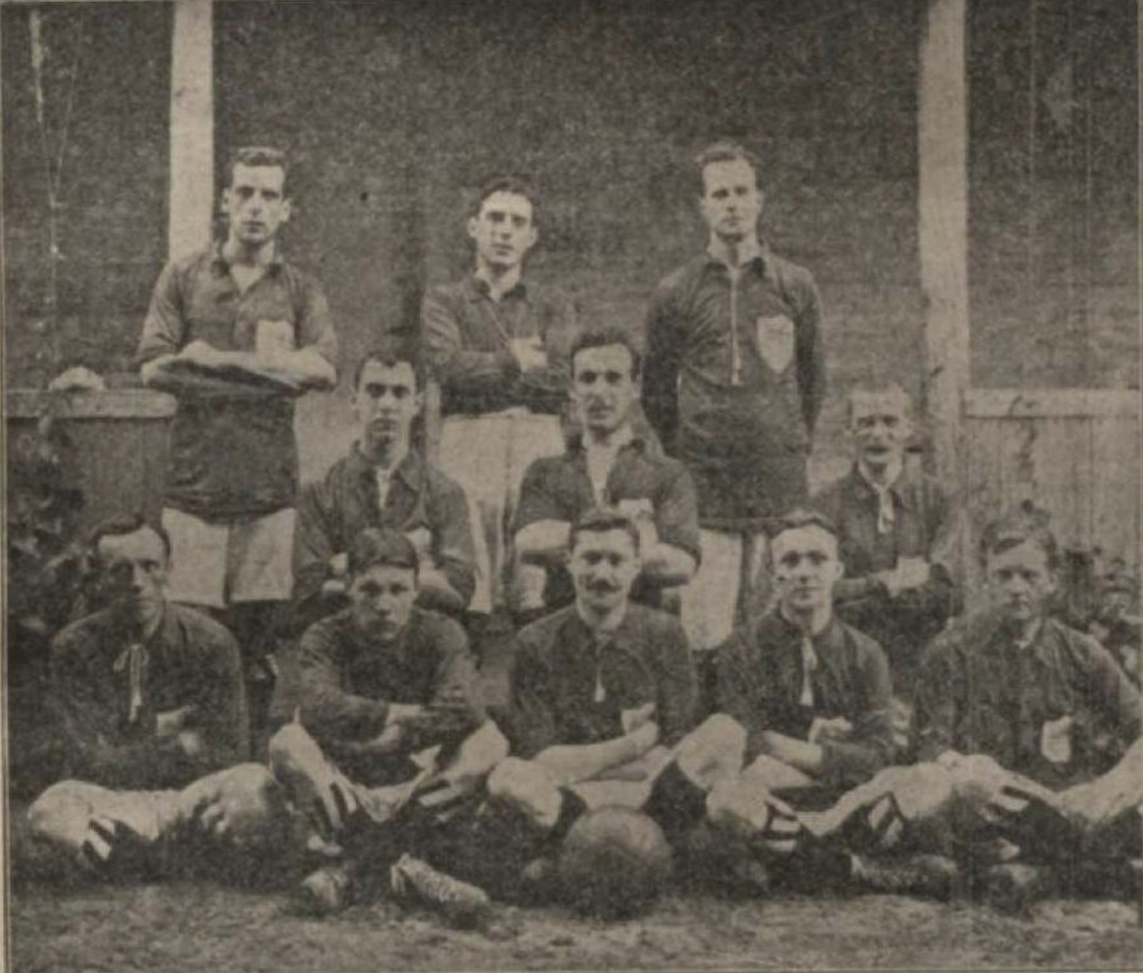 Britannia futbola komanda, 1911. Autors: H. Rēvalds