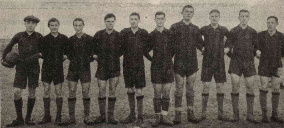 Cēsu viesīgās biedrības komanda, 1923